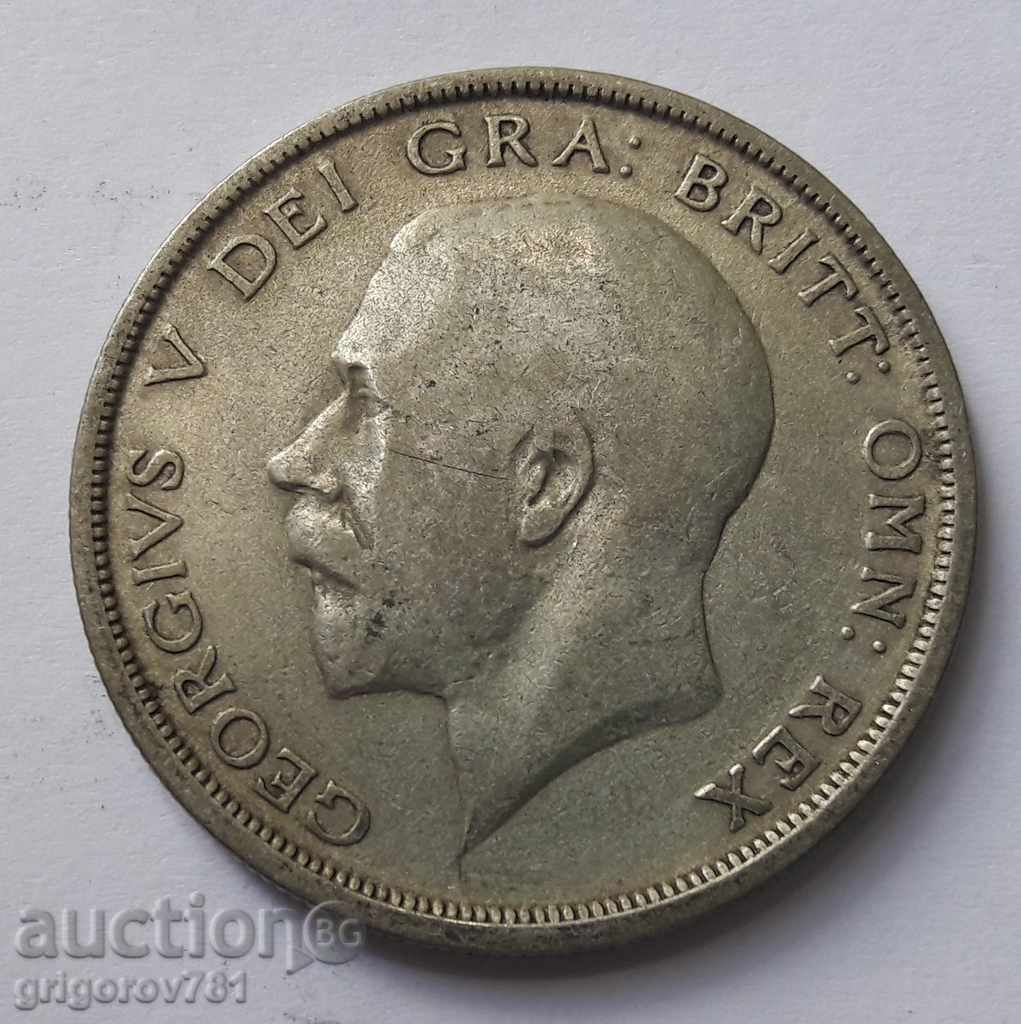 1/2 Coroana Argint 1920 - Marea Britanie - Moneda de argint 7
