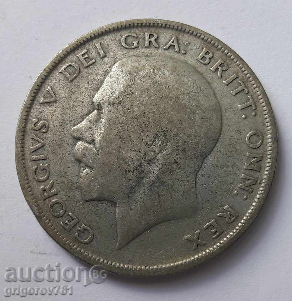 1/2 Crown 1920 ασημί - Ηνωμένο Βασίλειο - ασημένιο νόμισμα 8