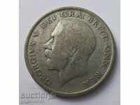 1/2 Coroană Argint 1920 - Marea Britanie - Monedă de argint 8
