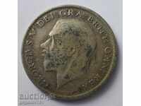 1/2 Coroană Argint 1920 - Marea Britanie - Monedă de argint 9