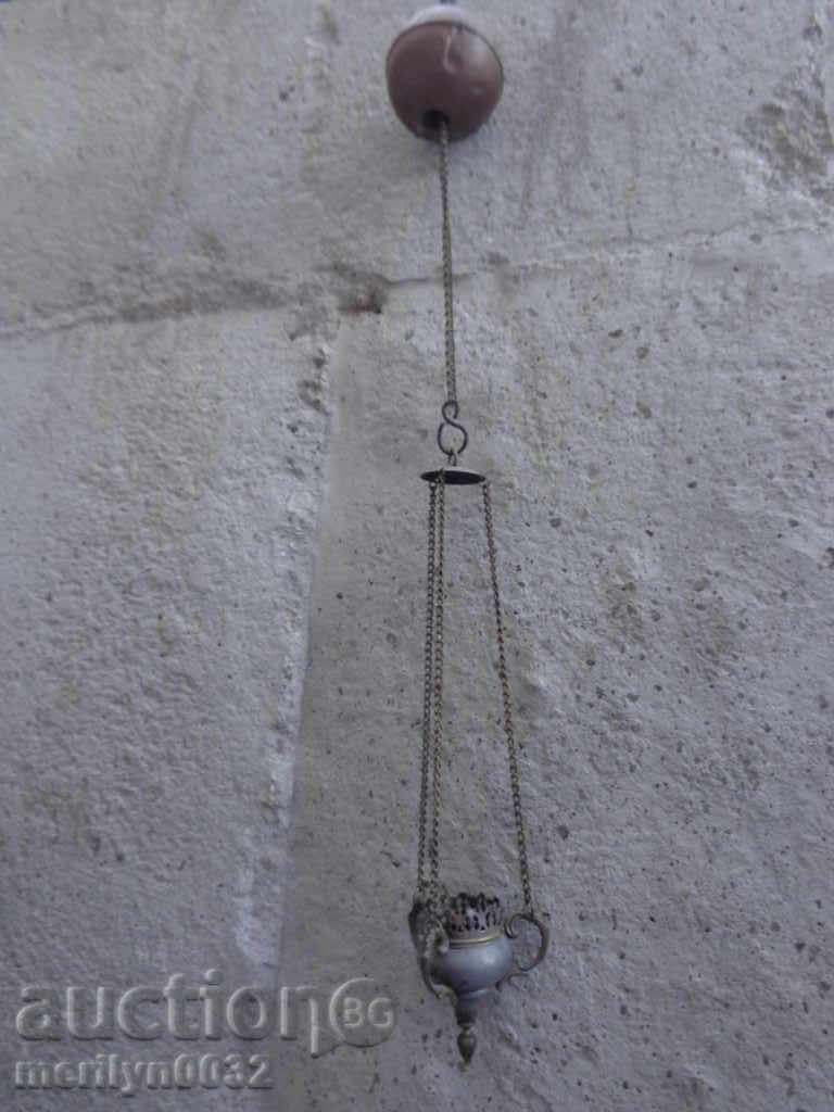 Old censer with weight for lifting icon, religion, cross Jesus - 5 Old censer with weight for lifting icon, religion, cross Jesus - 5