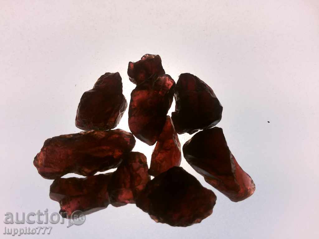 natural garnet lot 10 pieces with price 33.00 BGN | € 16.87 natural garnet lot 10 pieces with price 33.00 BGN | € 16.87