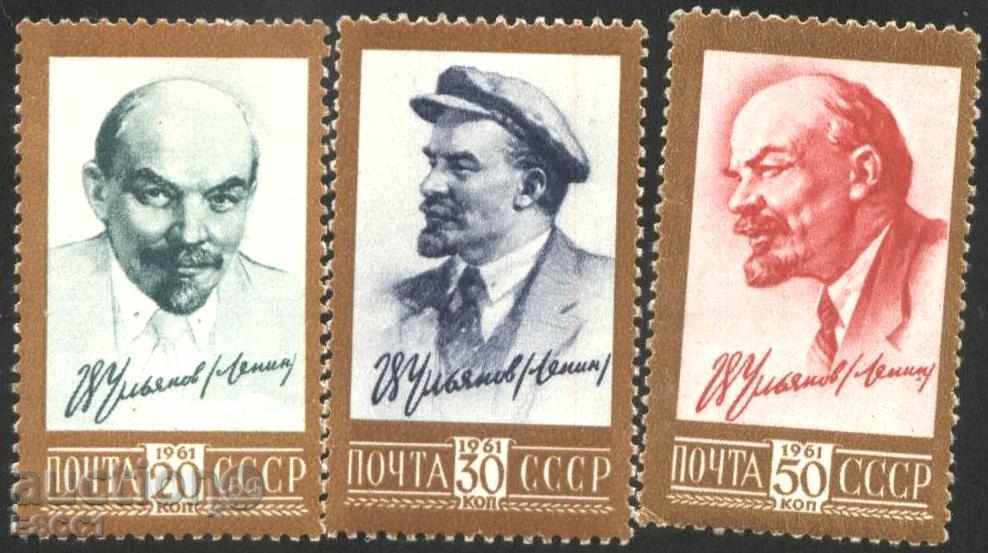 Чисти марки В.И. Ленин 1961 от СССР