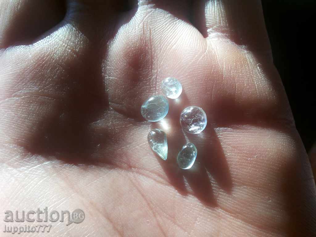 aquamarine beryl lot 5 pieces with price 200.00 BGN | € 102.26 aquamarine beryl lot 5 pieces with price 200.00 BGN | € 102.26