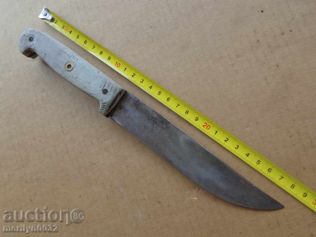 Auction Old butcher, knife, knife Auction Old butcher, knife, knife