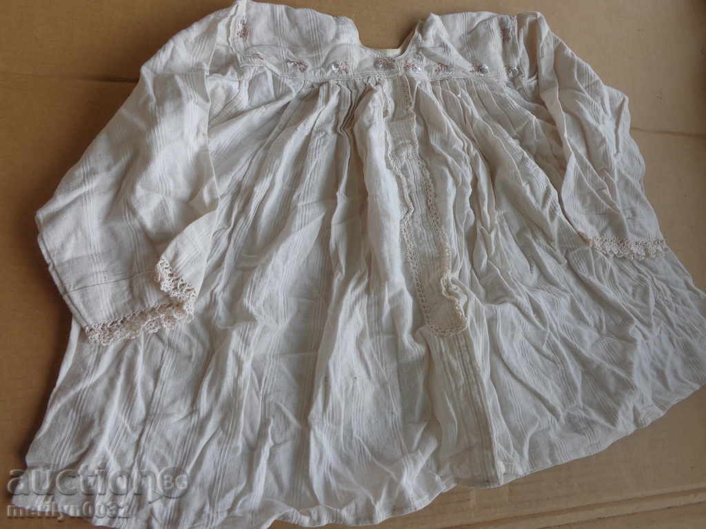 Cămașă bătrână cu broderie manuală de șezlong, costum, sukman