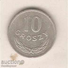+Полша  10  гроша  1970 г. MW