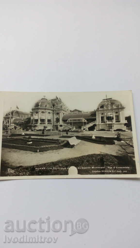 Royan Les Nouveaux Jardins du Casino Municipal 1941