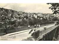 Стара пощенска картичка- Търново, Стамболовият мост