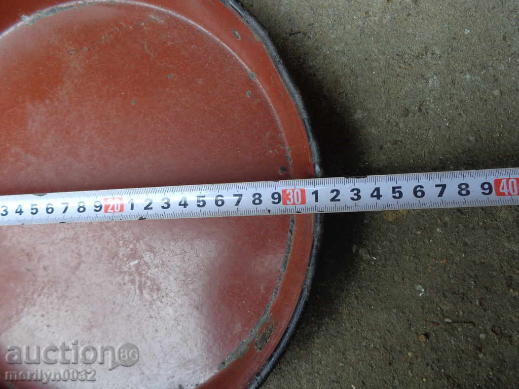 Enamelled tray, tray, enamel container - 6 Enamelled tray, tray, enamel container - 6