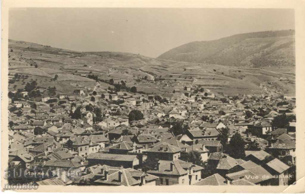 Old postcard - Batak, Vista