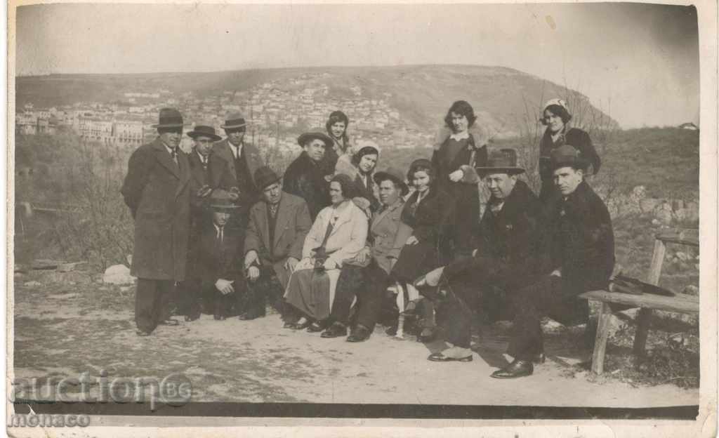 Παλιά εικόνα - Tarnovo, μια ομάδα ανθρώπων