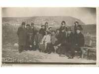 Imaginea veche - Târnovo, un grup de oameni