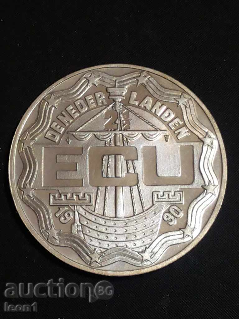 Auction Netherlands SET ECU 1990 UNC Auction Netherlands SET ECU 1990 UNC