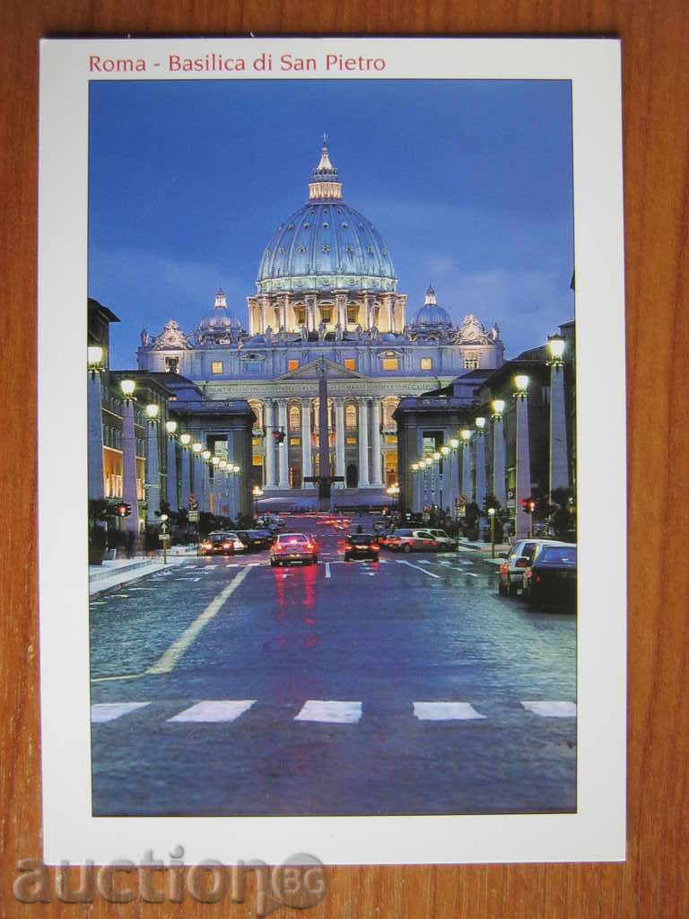 Postcard. Italy. Rome