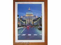 Postcard. Italy. Rome