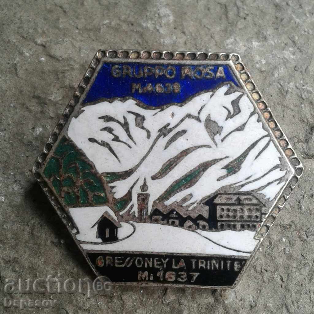 Old Italian Tourist Badge