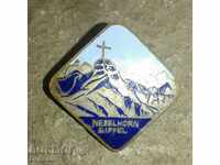 Παλιά γερμανική τουριστική Σήμα Nibelhorn Άλπεις