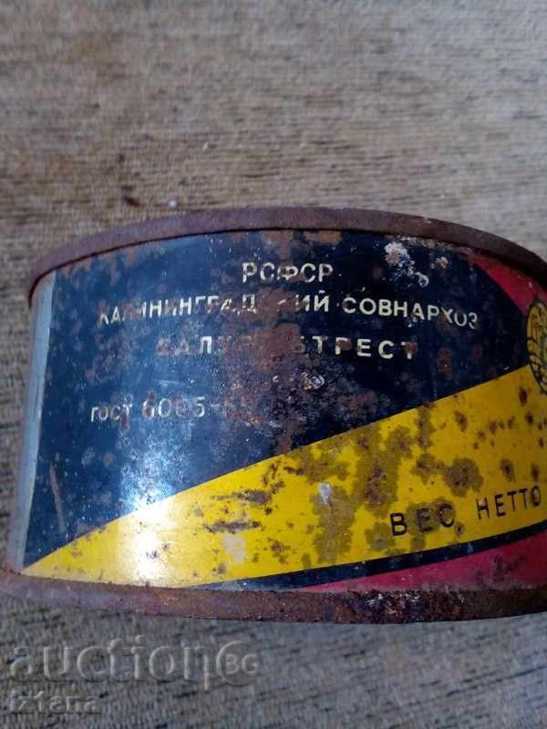 Ρωσική κουτί κονσέρβα Selydy ρέγγα - 6 Ρωσική κουτί κονσέρβα Selydy ρέγγα - 6