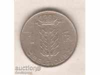 +Белгия  1  франк  1951 г.  френска легенда
