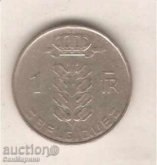 + Belgia 1 franc 1959 legenda franceză