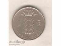 +Белгия  1  франк  1959 г.  френска легенда