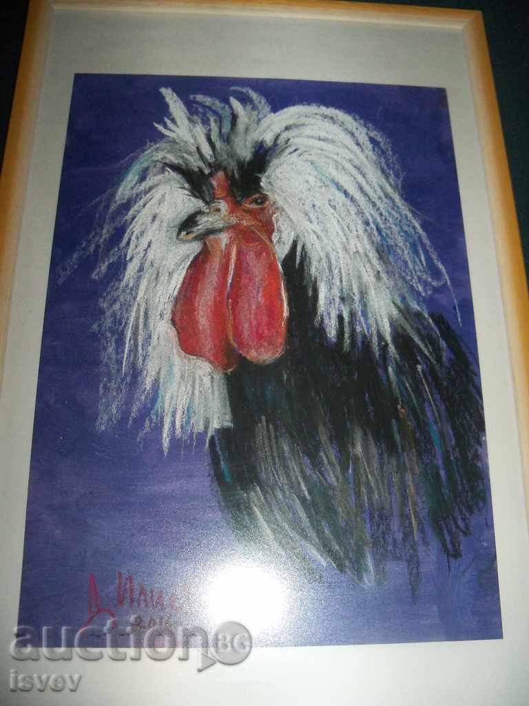 "The Rooster Rooster" is a great picture of hude. Desislava Ilieva with price 248.00 BGN | € 126.80