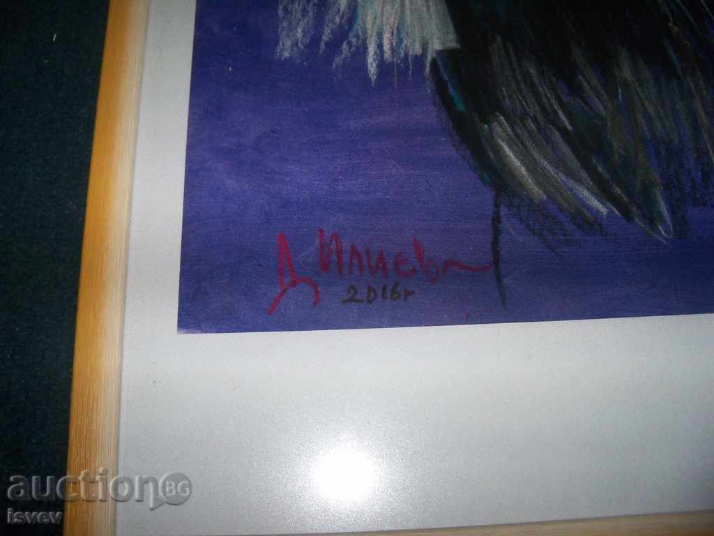 Auction  "The Rooster Rooster" is a great picture of hude. Desislava Ilieva