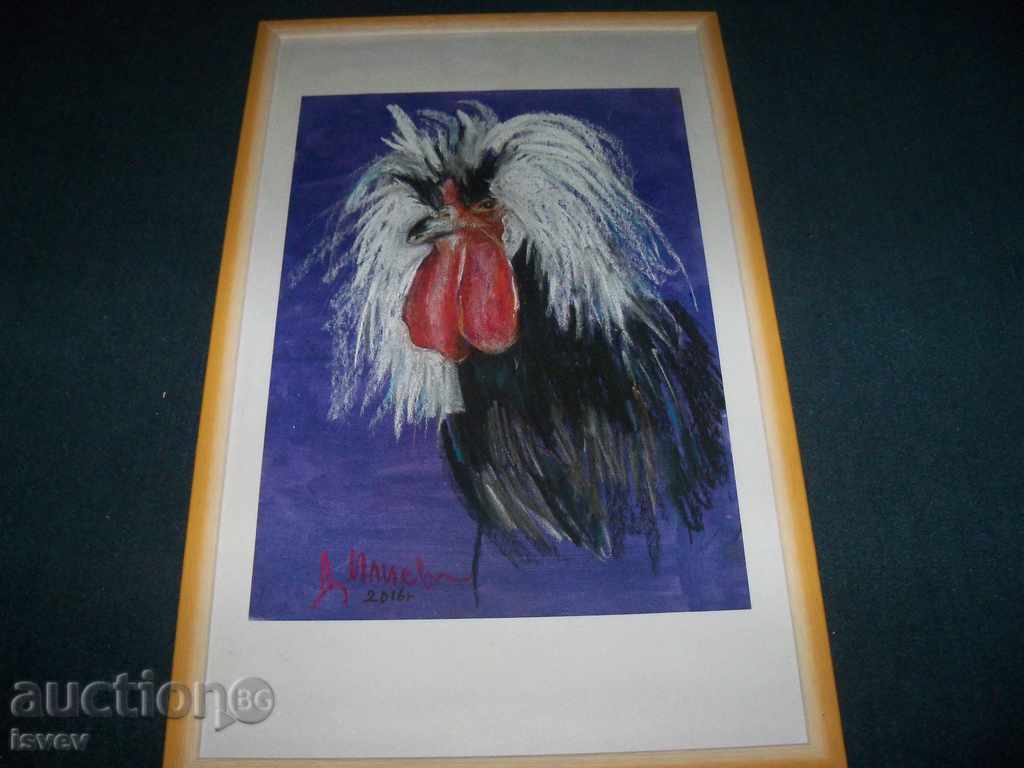 "The Rooster Rooster" is a great picture of hude. Desislava Ilieva - 6