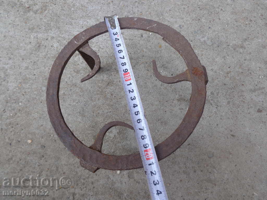 Delivery of An old forged sack, fireplace, grill, wrought iron Delivery of An old forged sack, fireplace, grill, wrought iron
