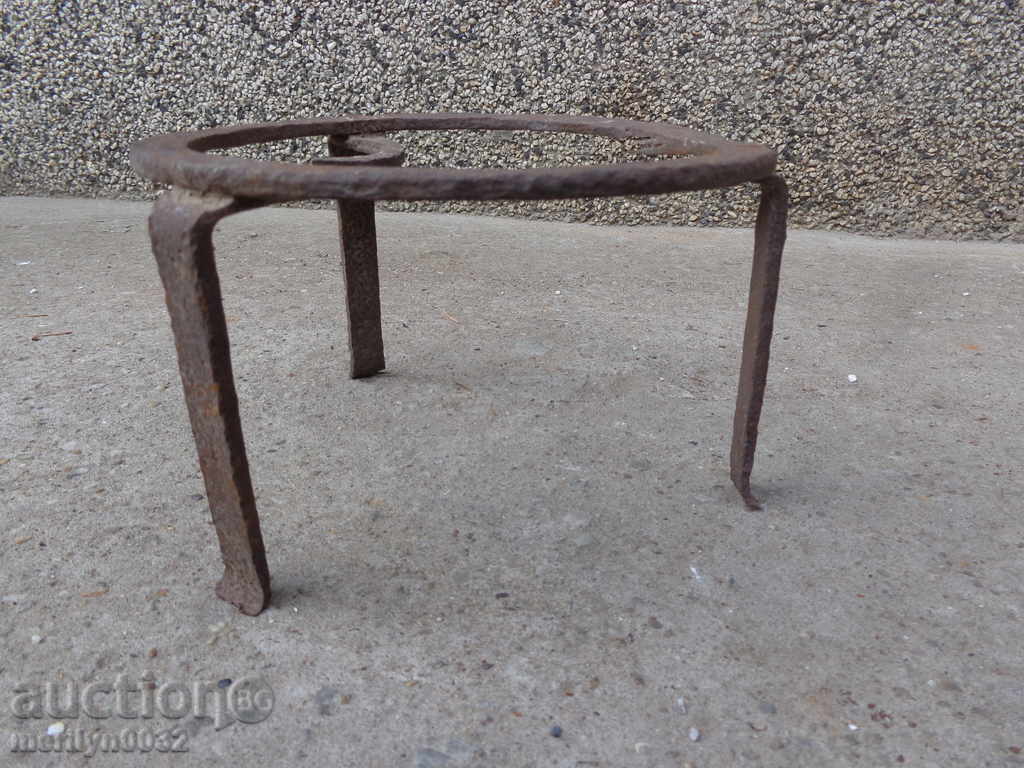 An old forged sack, fireplace, grill, wrought iron - 6 An old forged sack, fireplace, grill, wrought iron - 6