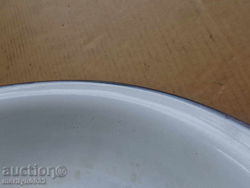 Enameled basin, bowl, enamel bowl - 7 Enameled basin, bowl, enamel bowl - 7