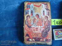 ICON of old wood 18x14 and 9x15 cm..