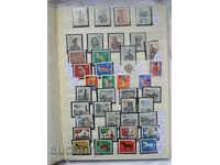Албум спощенски марки Германия Берлин Berlin DDR редки марки