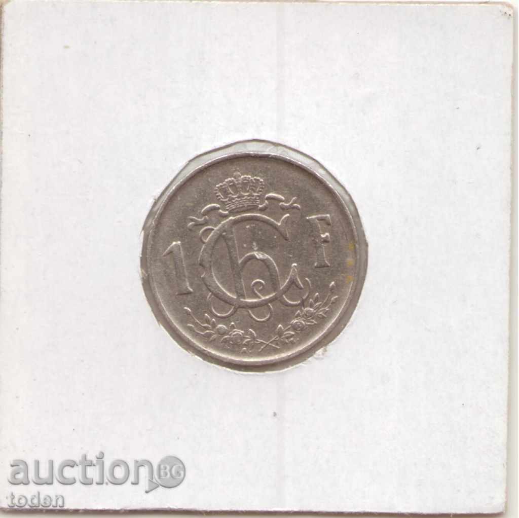 + Luxembourg-1 Franc-1952-KM # 46.2-Charlotte Small Type + with price 3.00 BGN | € 1.53 + Luxembourg-1 Franc-1952-KM # 46.2-Charlotte Small Type + with price 3.00 BGN | € 1.53