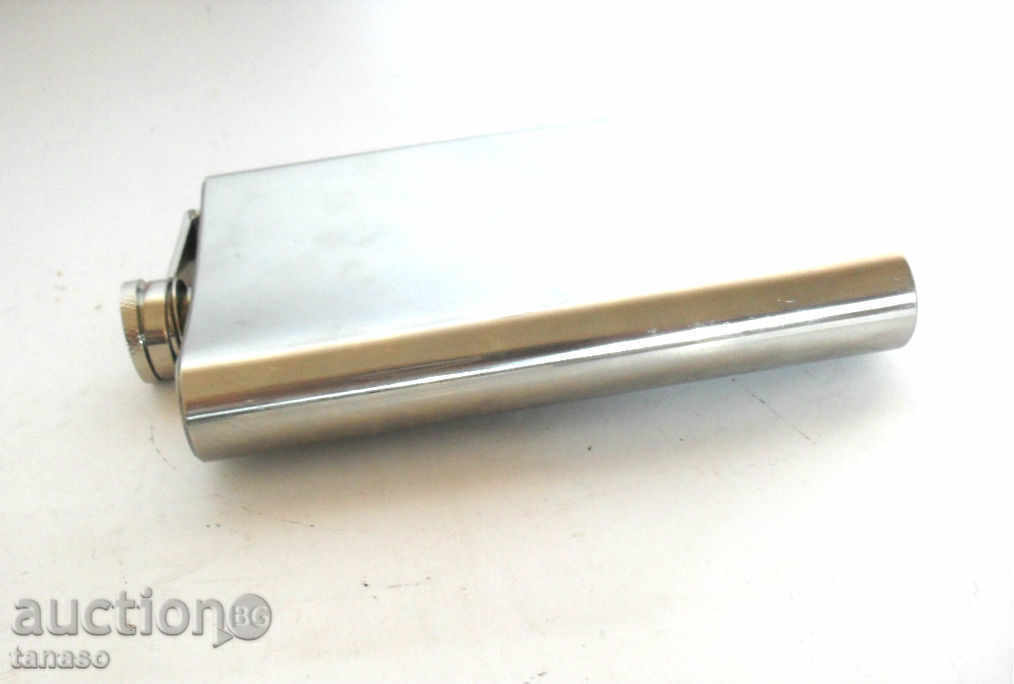 Jim Beam flask, bottle, metal bottle, 9 oz - 6 Jim Beam flask, bottle, metal bottle, 9 oz - 6