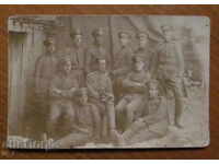 FOTOGRAFIE CU MILITARI BULGARI DIN PRIMUL RĂZBOI MONDIAL