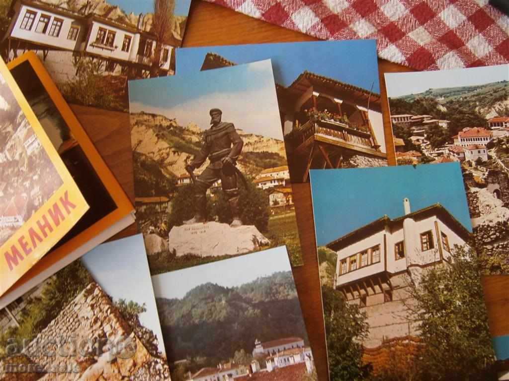 Auction  MELNIK - LOT 15 NUMBER CARDS - 14.7 X 10.4 SM