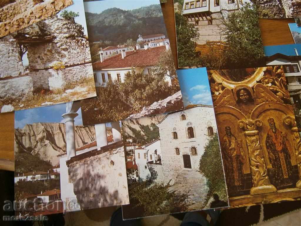 MELNIK - LOT 15 NUMBER CARDS - 14.7 X 10.4 SM - 6