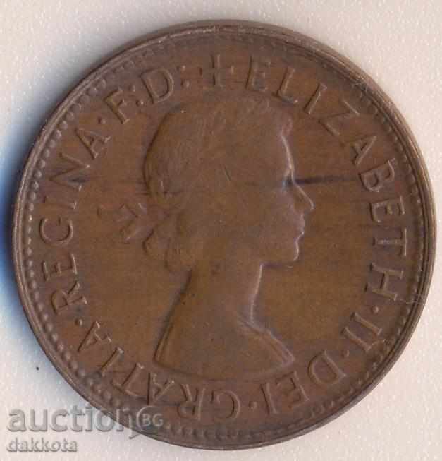Australia 1/2 Penny 1959 with price 2.50 BGN | € 1.28 Australia 1/2 Penny 1959 with price 2.50 BGN | € 1.28