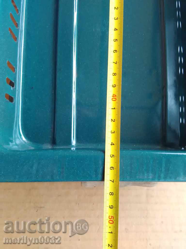 Enamelled tray, tray, enamel container - 5