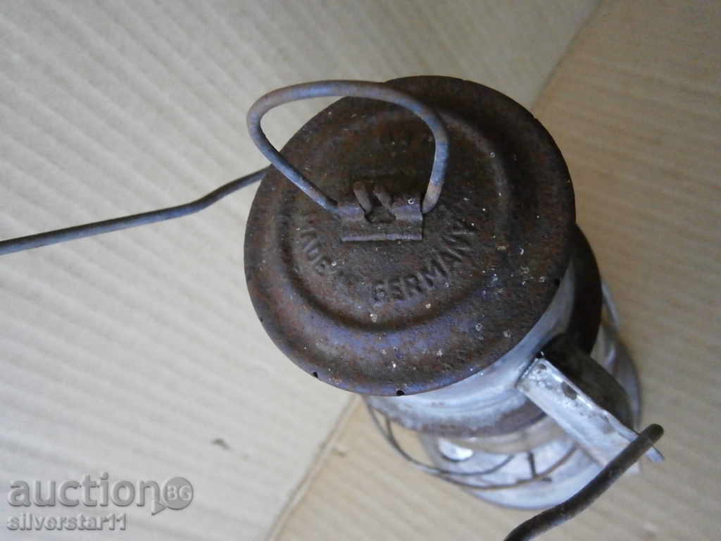 old German lantern with bat BAT 159 - 6