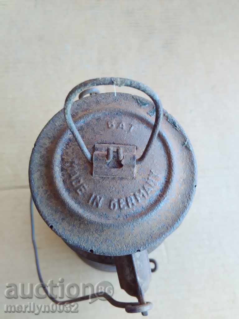 Old German lantern, lamp, German lantern lamp with price 55.00 BGN | € 28.12