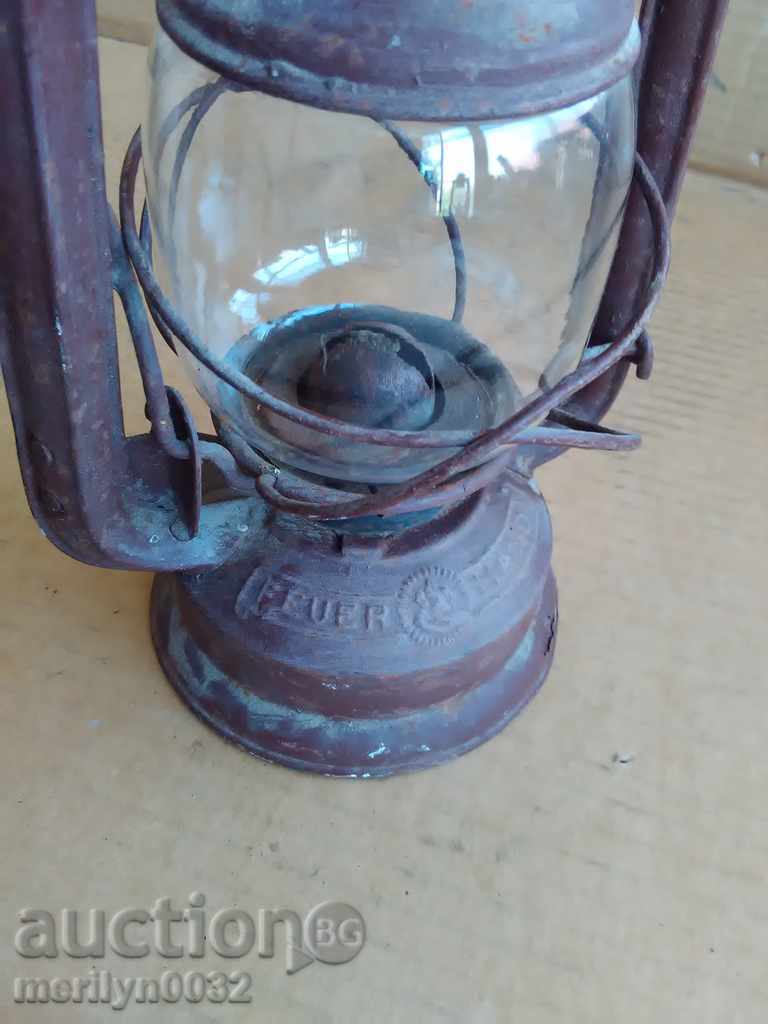 Old German lantern, lamp, German lantern lamp with price 49.00 BGN | € 25.05 Old German lantern, lamp, German lantern lamp with price 49.00 BGN | € 25.05