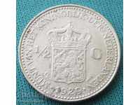 The Netherlands ½ Guilder 1929 Silver UNC