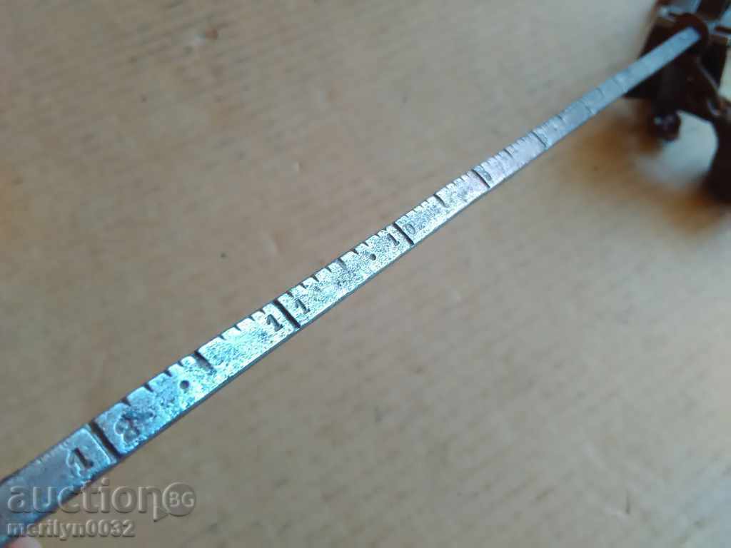 An old Ottoman scales in an eye scales, a pallet with price 89.00 BGN | € 45.50 An old Ottoman scales in an eye scales, a pallet with price 89.00 BGN | € 45.50