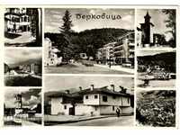 Стара пощенска картичка - Берковица, сборна - 8 изгледи