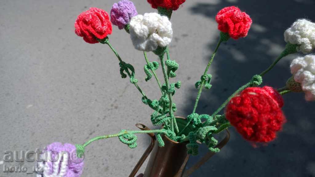 7987. BEAUTIFUL KNITTED KARAMFILLS IN MEDIUM HAND KAN - 6 7987. BEAUTIFUL KNITTED KARAMFILLS IN MEDIUM HAND KAN - 6