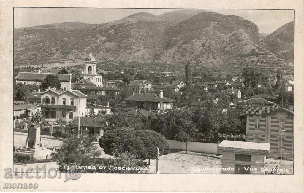 Old postcard - Levski, General view