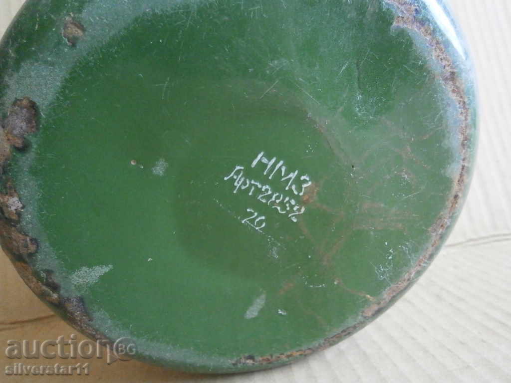 Vintage enamelled teapot 50th retro - 6